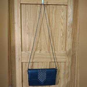 Street Level STUDDED BLACK Crossbody EUC